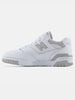 New Balance 550 White/Raincloud/White Shoes