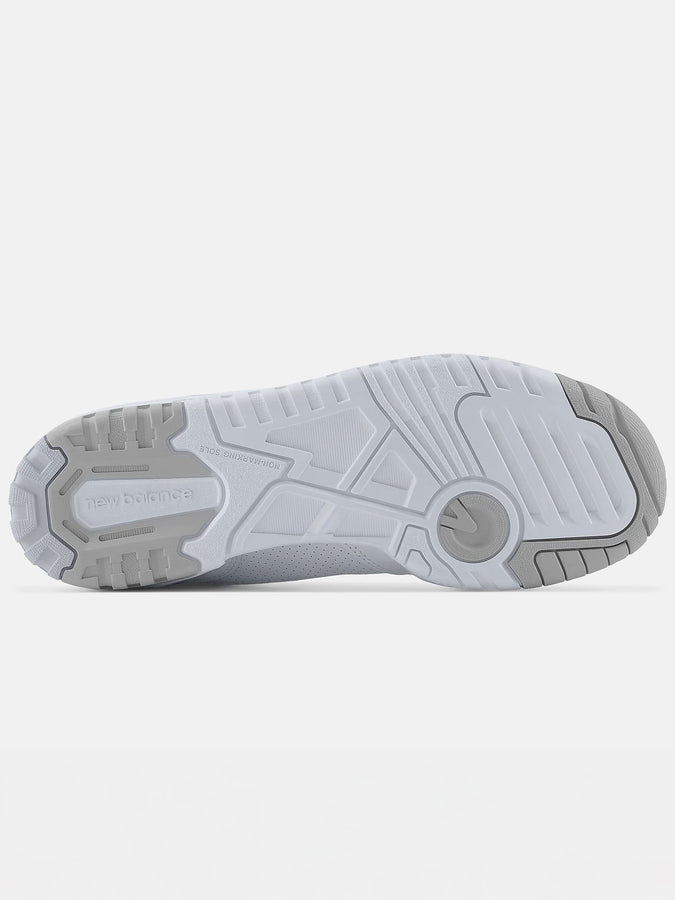 New Balance 550 White/Raincloud/White Shoes | WHITE/RAINCLOUD/WHITE