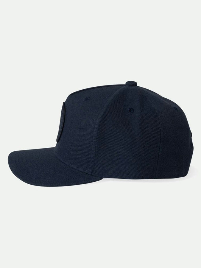 Brixton Crest Netplus Snapback Hat | WASHED NAVY/WASHED NAVY
