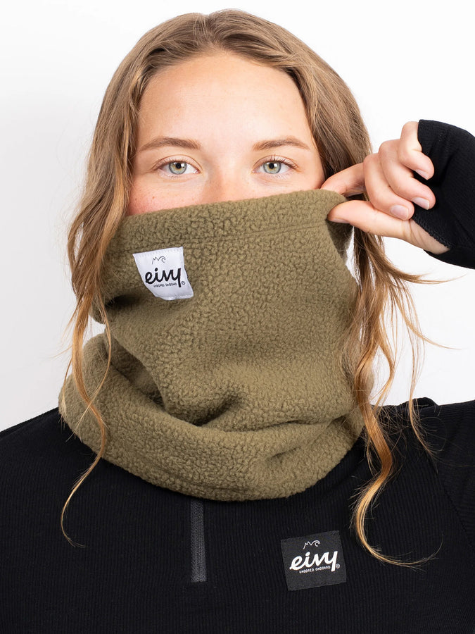 Eivy Sherpa Olive Beanie Neckwarmer Winter 2026 | OLIVE