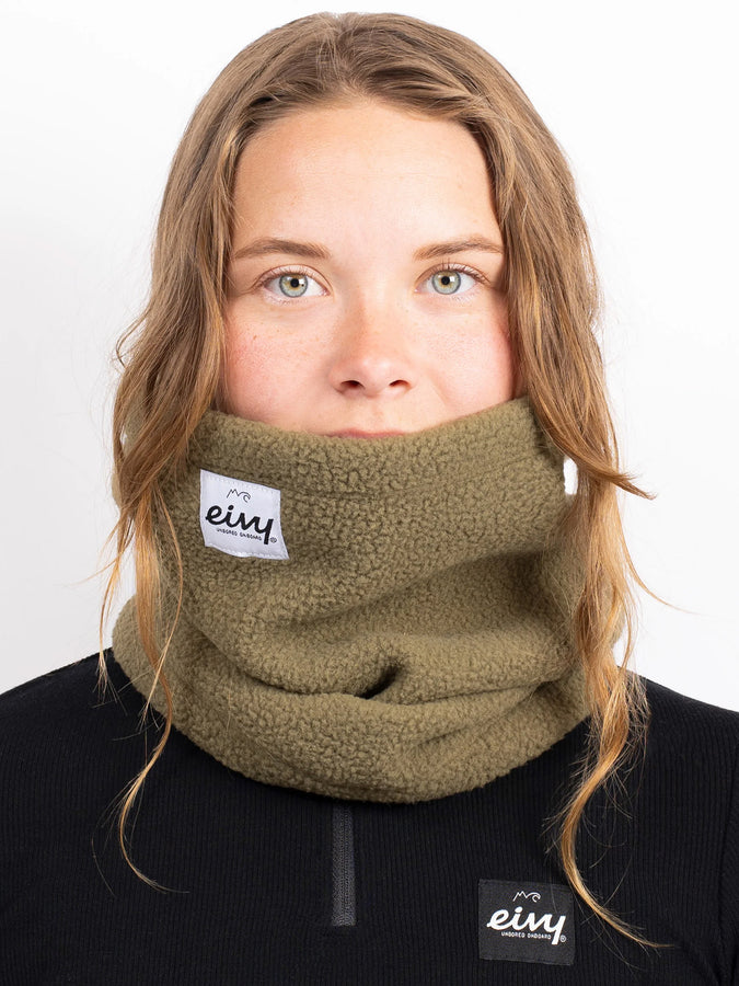 Eivy Sherpa Olive Beanie Neckwarmer Winter 2026 | OLIVE