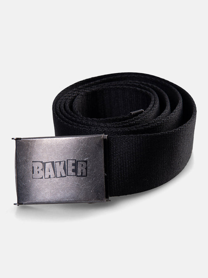 Baker Brand Logo Web Belt Spring 2024 | BLACK