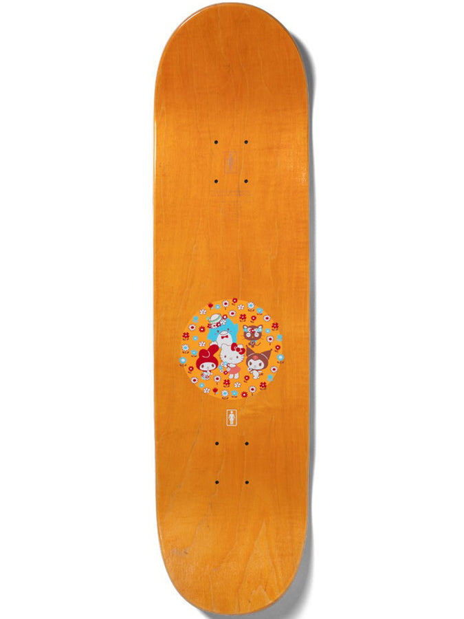 Girl x Sanrio Bennett Hello Kitty & Friends Skateboard Deck | ORANGE