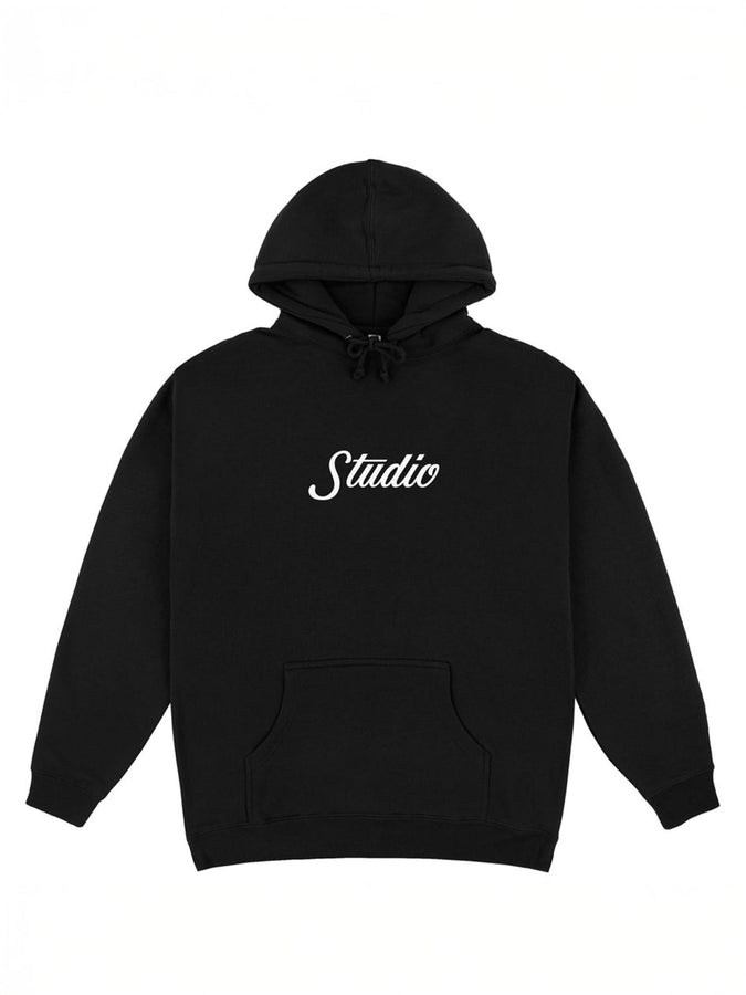 Studio Big Script Hoodie Fall 2025 | BLACK