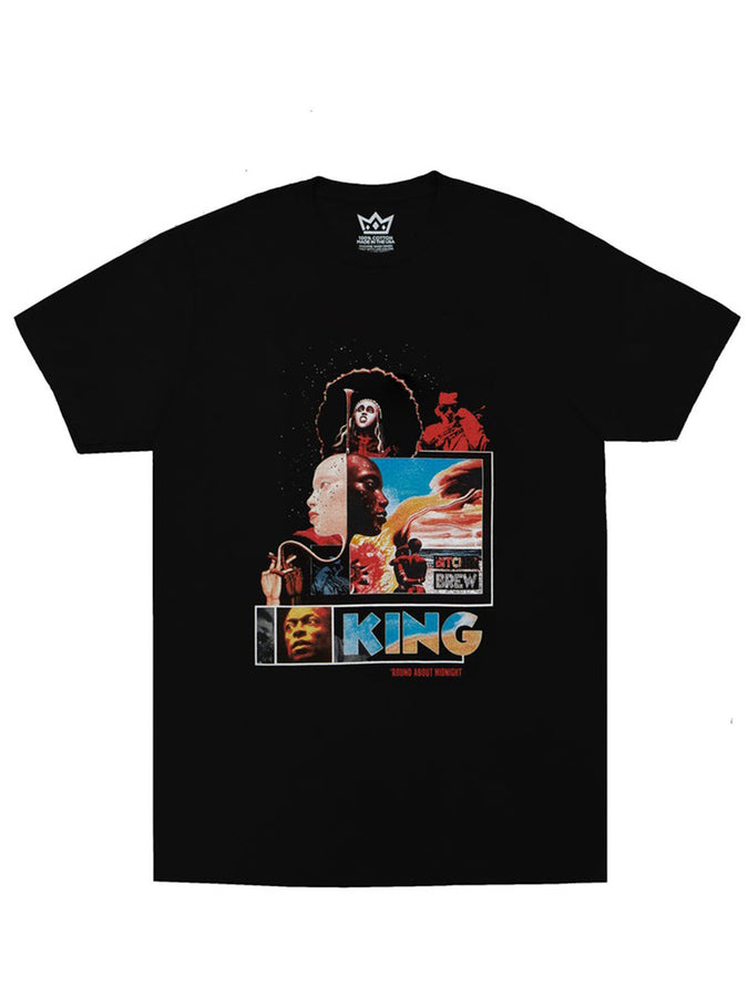 King Miles Short Sleeve T-Shirt Summer 2024 | BLACK