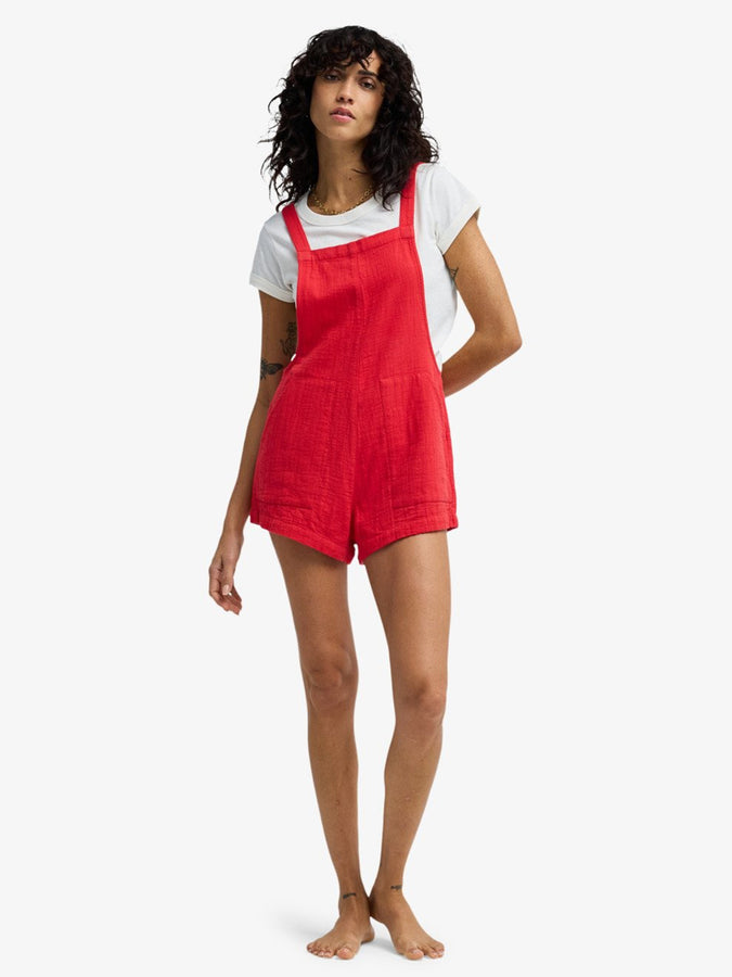 Billabong Beach Crush Romper Summer 2026 | FIESTA RED (FTR)