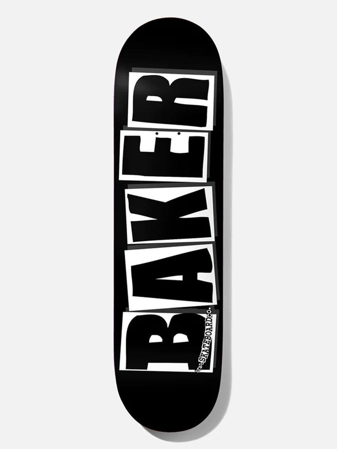 Baker Brand Logo Black/White Skateboard Deck | BLACK/WHITE