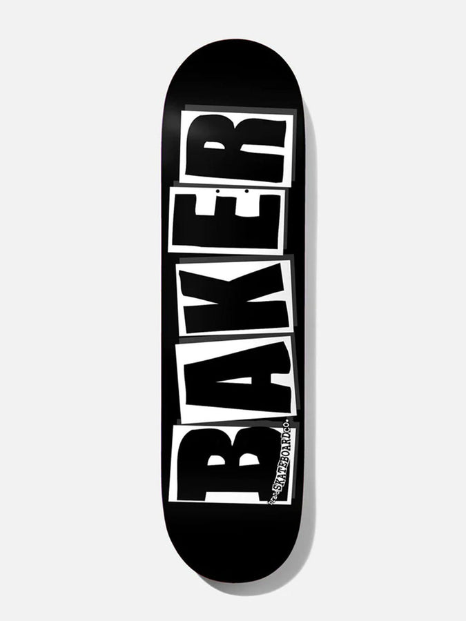 Baker Brand Logo Black/White Skateboard Deck | BLACK/WHITE