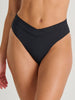 ES Black Recycled Rib High Retro Bikini Bottom Summer 2026