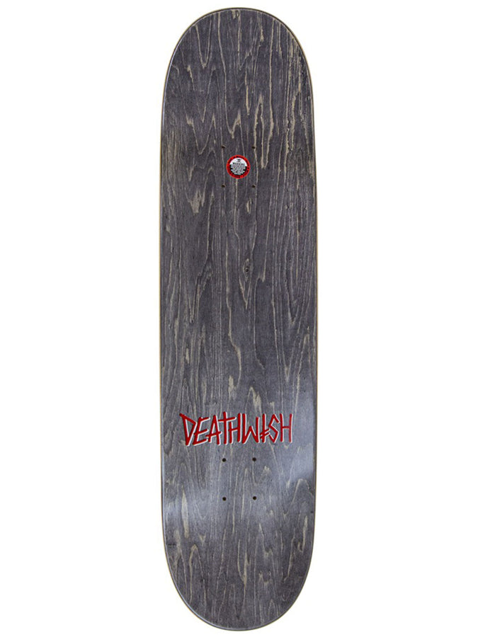 Deathwish Deathspray 8.75 Skateboard Deck | MAROON/SILVER