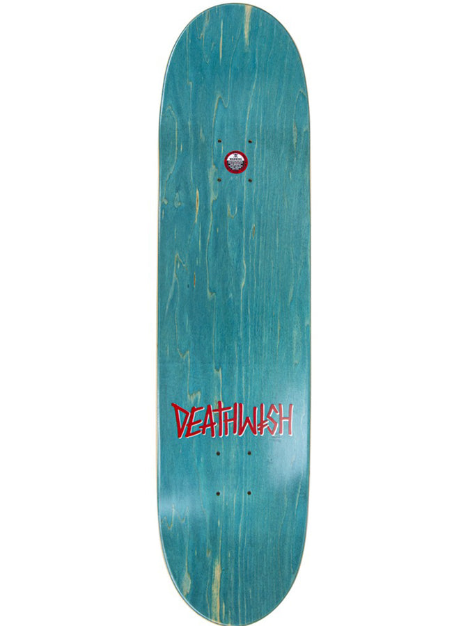 Deathwish Seven Trumpets Pedro 8.125 Skateboard Deck | YELLOW