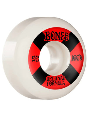 Bones Price Point 100'S V5 Sidecut 52mm Skateboard Wheels