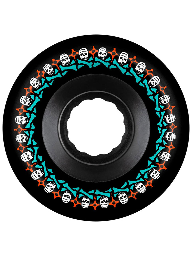 Bones ATF Rough Riders Black 56mm Skateboard Wheels | BLACK