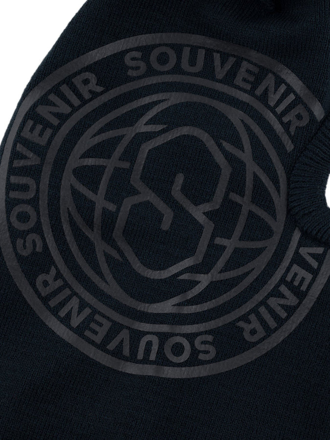 Souvenir Printed Burglar Balaclava | BLACK