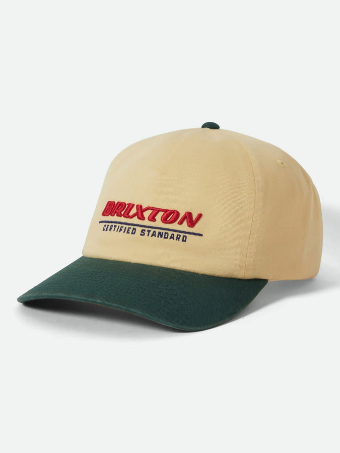 Brixton Certified Lp Adj Strapback Hat | WSHD CELESTIAL YEL/MDTR TEAL