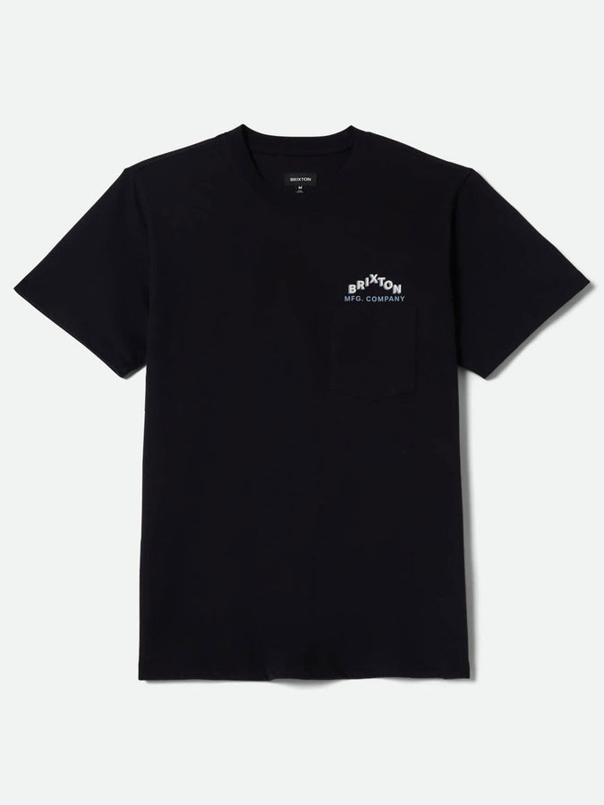 Brixton Roman Pocket T-Shirt Spring 2026 | BLACK