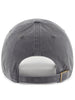 47 Blank Clean Up Flat Charcoal Hat