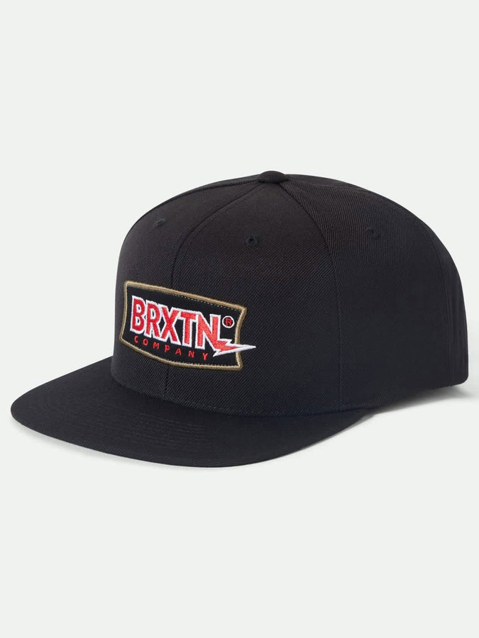 Brixton Lightning Snapback Hat | BLACK
