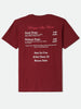 Brixton Burger She Wrote Pocket T-Shirt Fall 2026