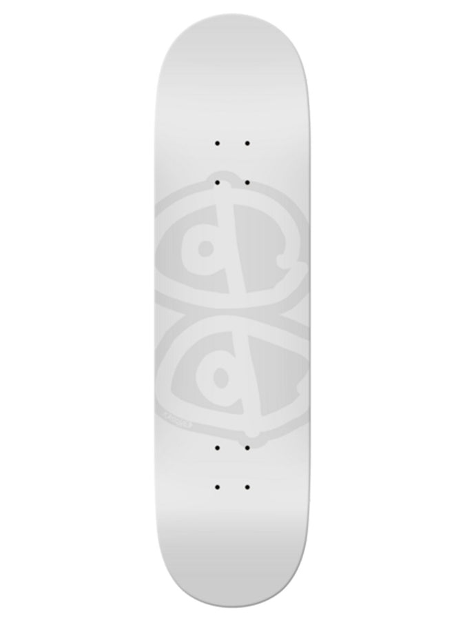 Krooked Eyes White 8.06’’ Skateboard Deck | WHITE