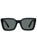 Aire Abstraction Black/Green Mono Sunglasses