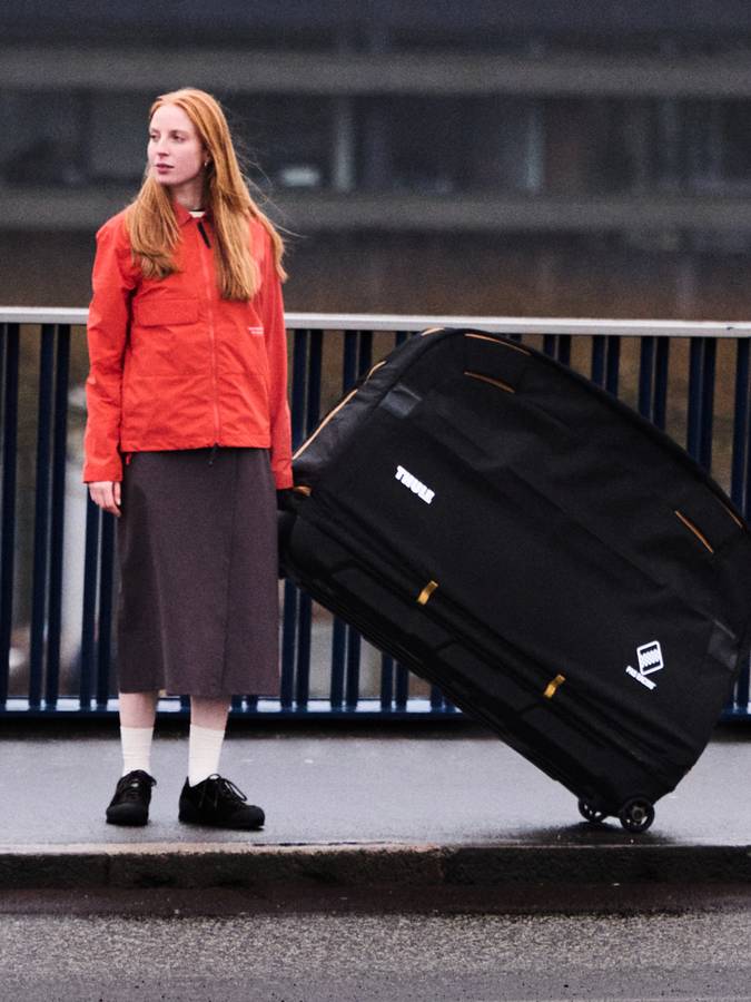 Pas Normal Studios Off-Race Tech Skirt Spring 2026 | DARK PURPLE