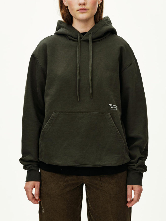 Pas Normal Studios Off-Race Hoodie Fall 2026 | DARK OLIVE