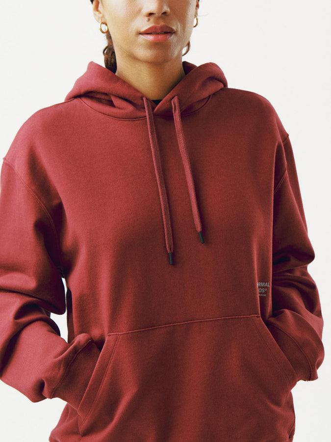 Pas Normal Studios Off-Race Graphic Hoodie 2025 | MAROON