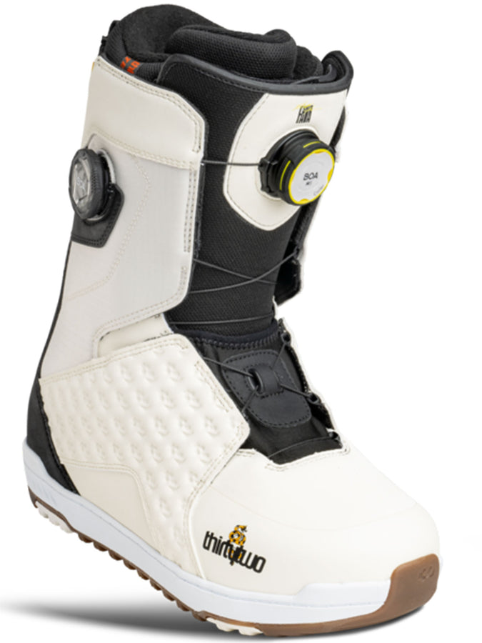 ThirtyTwo Lashed Double BOA Fava 2027 – BOA Boots | WHITE/BLACK/YELLOW
