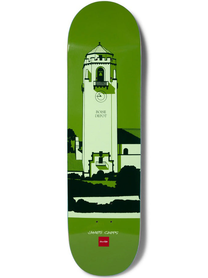 Chocolate City Series ’23 Capps 8.5 Skateboard Deck | GREEN