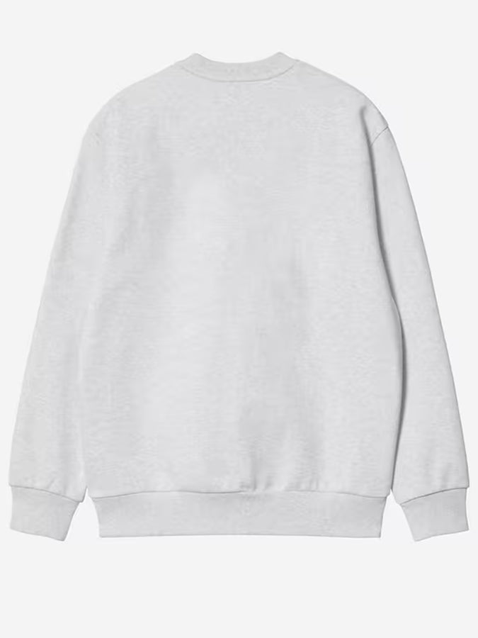 Carhartt Crewneck Sweatshirt Fall 2026 | ASH HEATHER/GRAPHITE (3Z5XX)