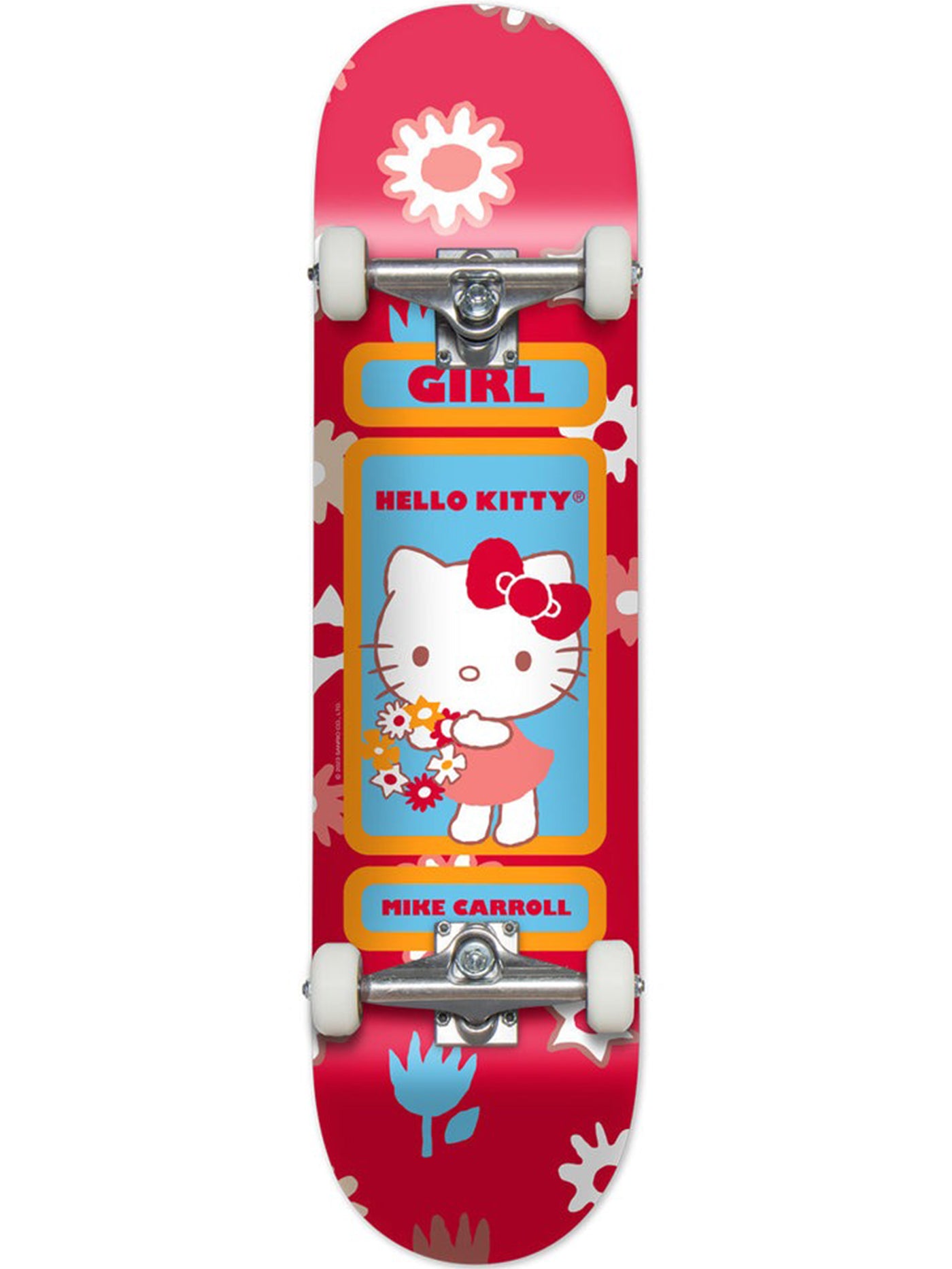 Girl x Sanrio Carroll Hello Kitty Complete Skateboard