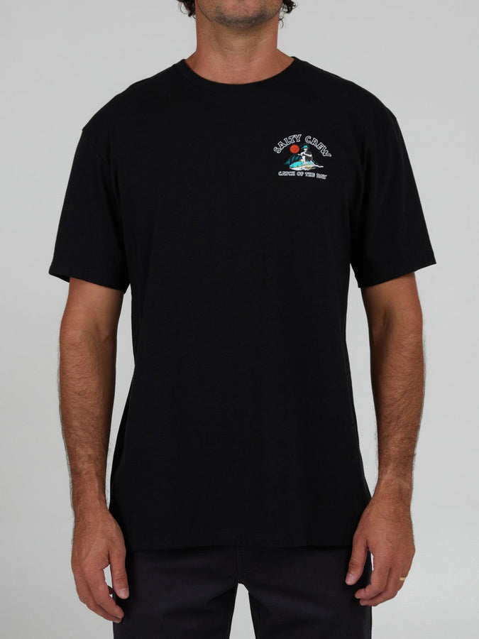 Salty Crew Catch Of The Day Short Sleeve T-Shirt Summer 2024 | BLACK