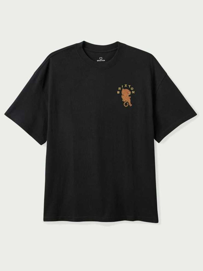 Brixton Seeks Short Sleeve T-Shirt Summer 2024 | BLACK