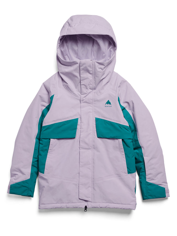 Burton Ascutney 2L 2027 – Youth Insulated Jacket (7-14) | MOONDUST PRPL/PACFC TEAL (E8L)