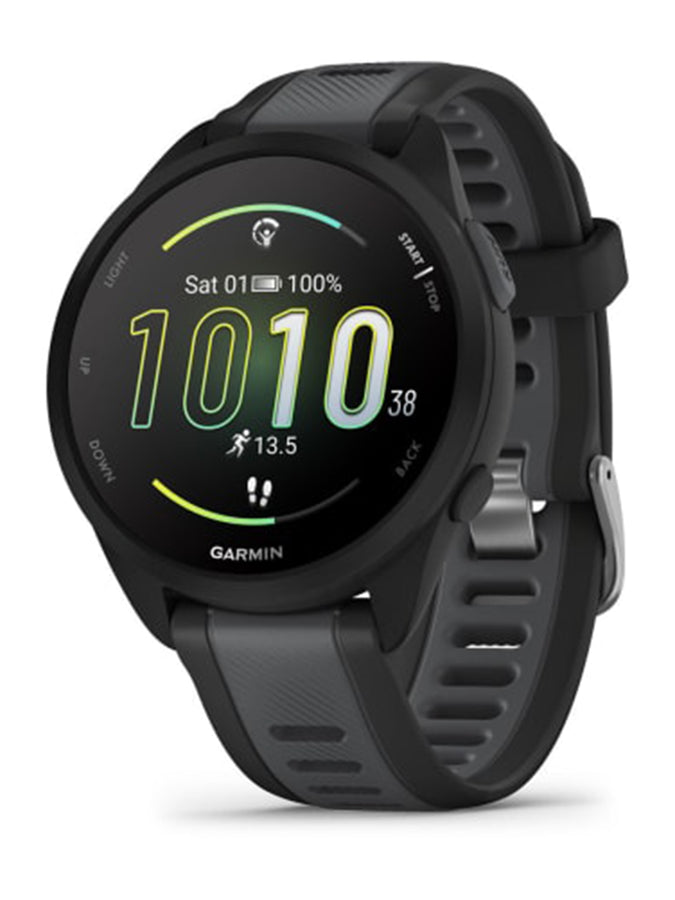 Garmin Forerunner 165 Black/Slate Gray Watch | BLACK/SLATE GRAY