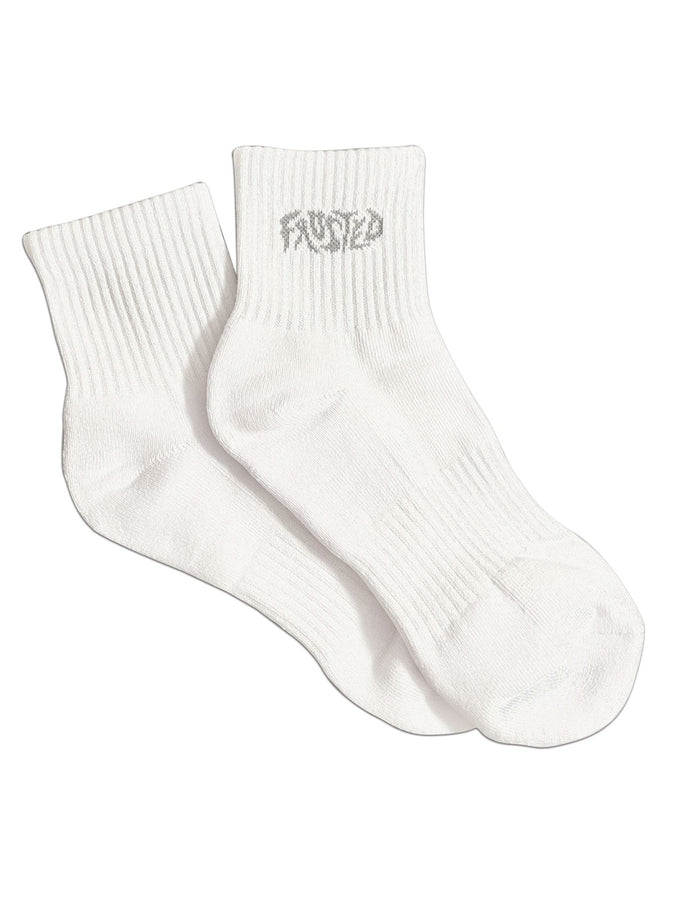 Frosted Skateboards Classic 1/4 Socks | WHITE/GREY