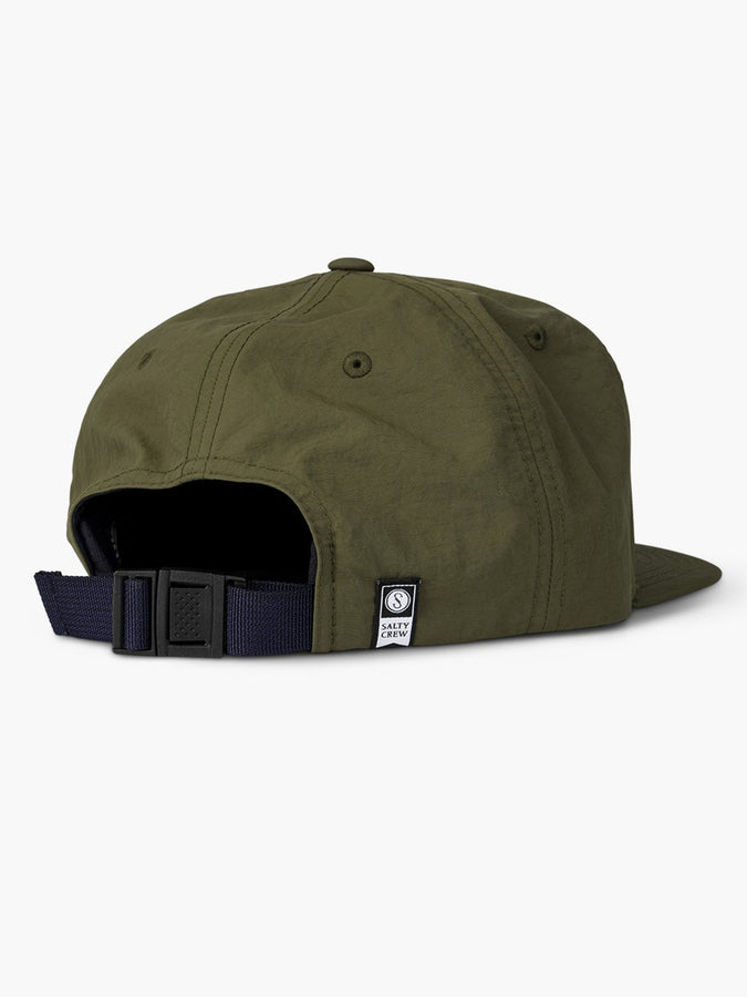Salty Crew Clubhouse 5 Panel Hat | OLIVE
