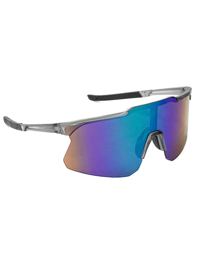 Glassy Cooper Speed Sunglasses | CLEAR GREY GREEN MIRROR