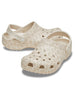 Crocs Classic Animal Glitter Clog Almond Shoes Spring 2026