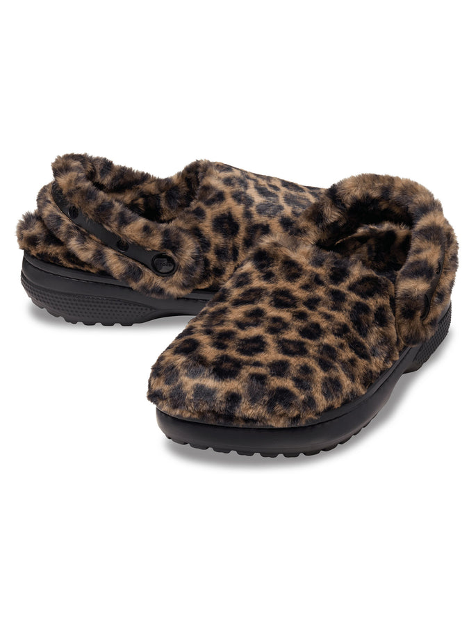 Crocs Classic Unfurgettable Animal Clog Leopard Shoes Fall 26 | SEPIA/LEOPARD (2LD)