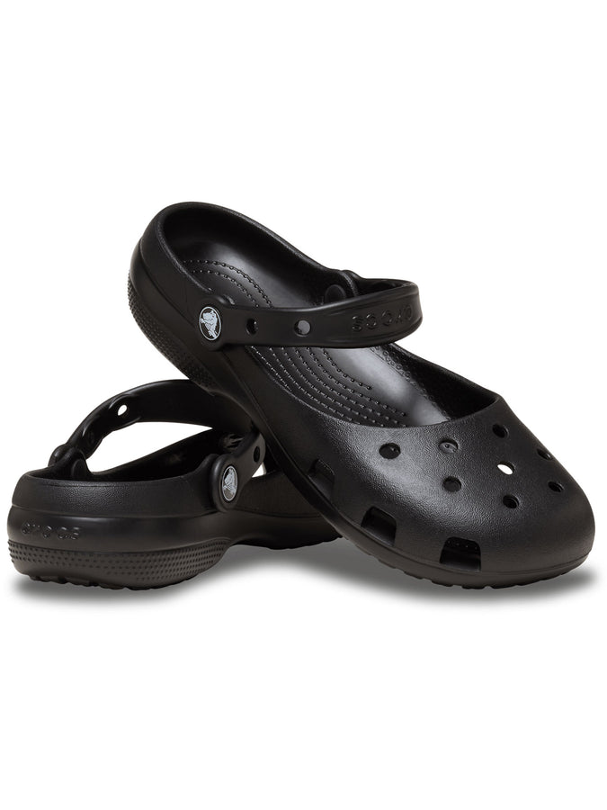 Crocs Classic Ballet Black Shoes | BLACK (001)
