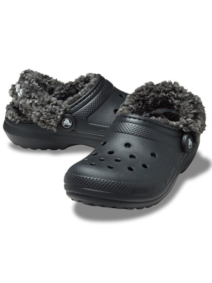 Crocs Classic Fleece Lined Clog Black Shoes Fall 2026 | BLACK (001)