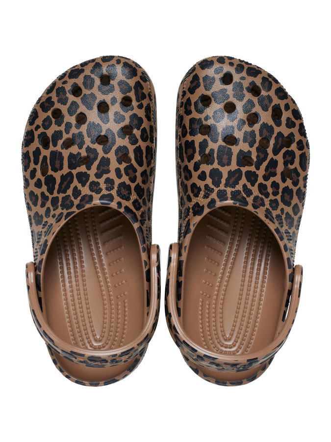 Crocs Classic Animal Clog Sepia/Leopard Shoes Spring 2026 | SEPIA/LEOPARD (2LD)