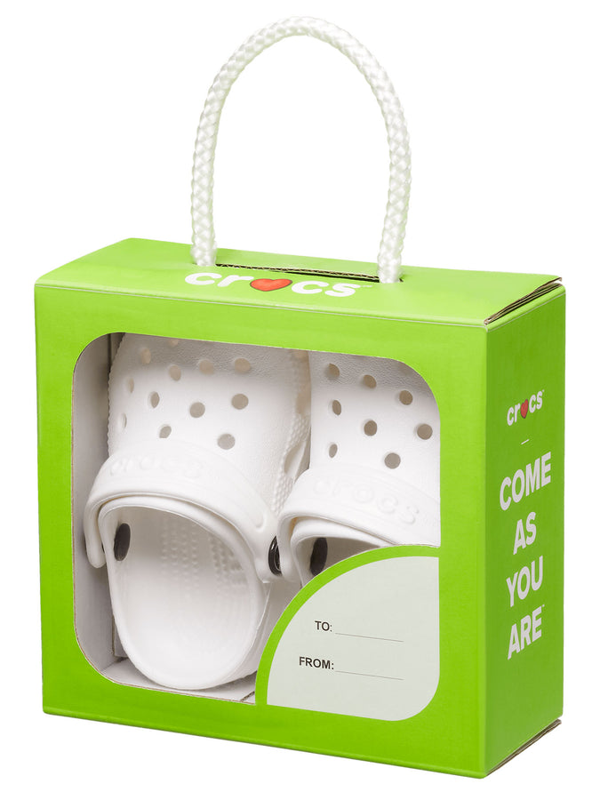 Crocs Classic Clog White Shoes | WHITE (100)