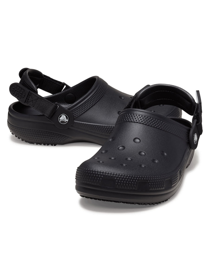 Crocs Classic Work Clog Black Shoes | BLACK (001)