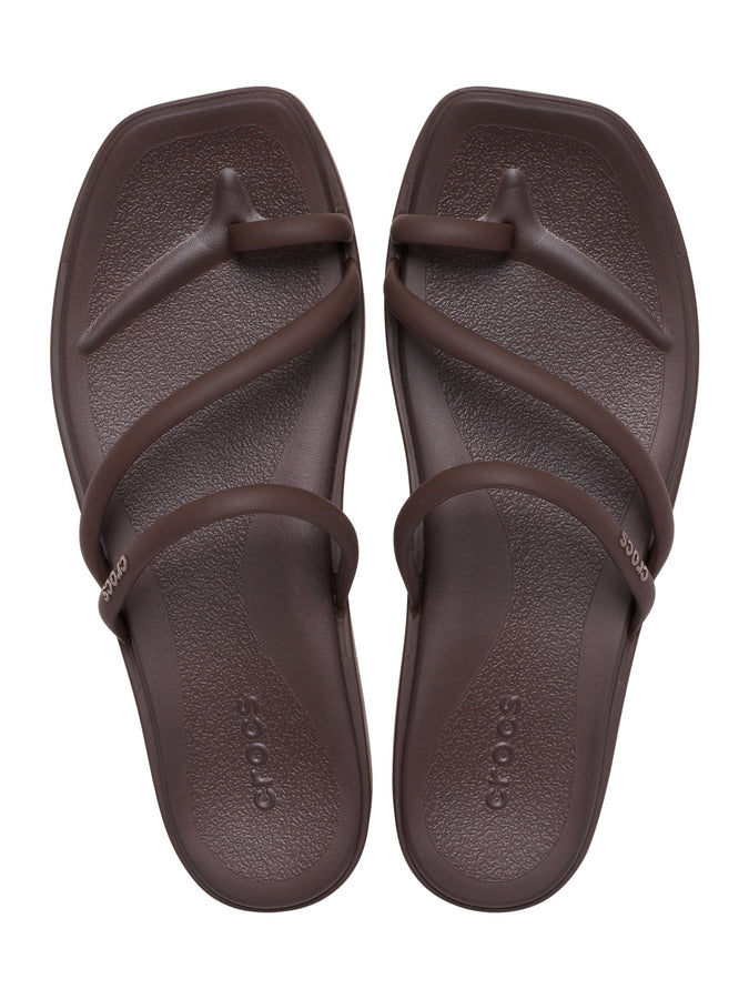Crocs Miami Toe Loop Coffee Sandals Spring 2026 | COFFEE (21Q)