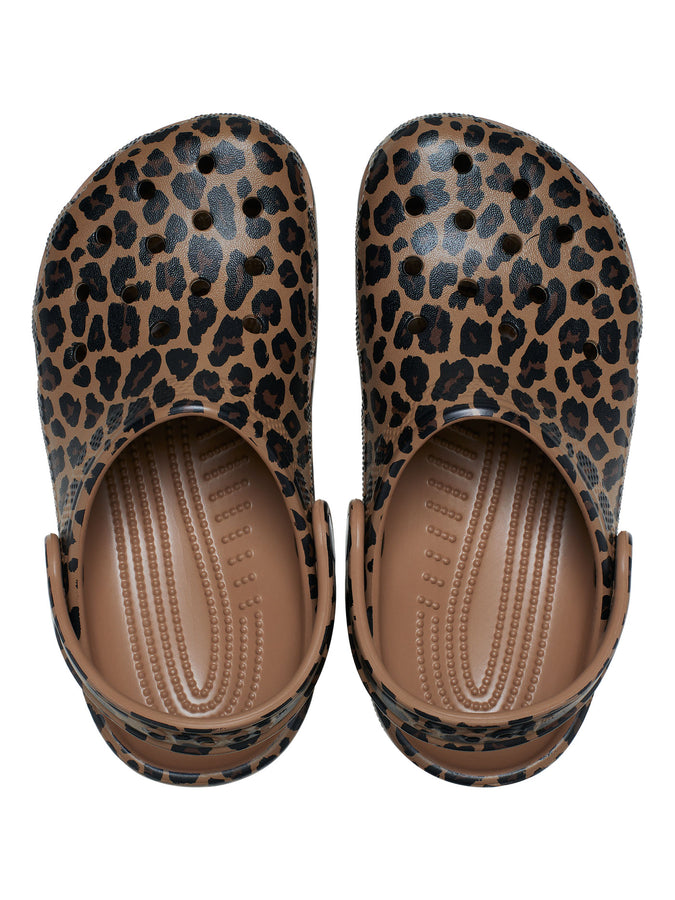 Crocs Classic Animal Clog Sepia/Leopard Shoes Spring 2026 | SEPIA/LEOPARD (2LD)