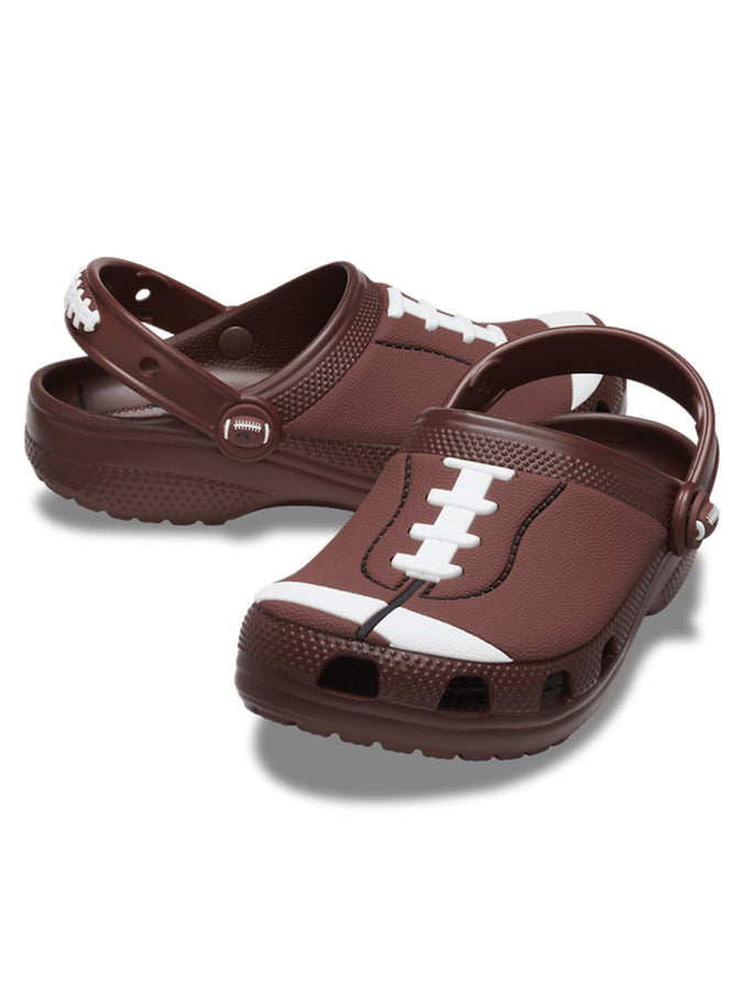 Crocs Classic Sport Clog Football Shoes Summer 2025 | DARK CLAY (2FL)