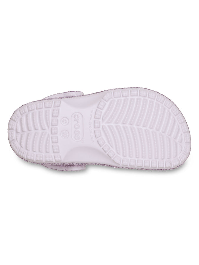 Crocs Classic Chunky Glitter Clog Grape Ice Shoes Fall 2026 | GRAPE ICE (5DK)